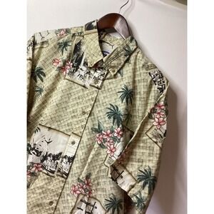 International Game Fish Association Mens XL Hawaiian‎ Fishing Shirt